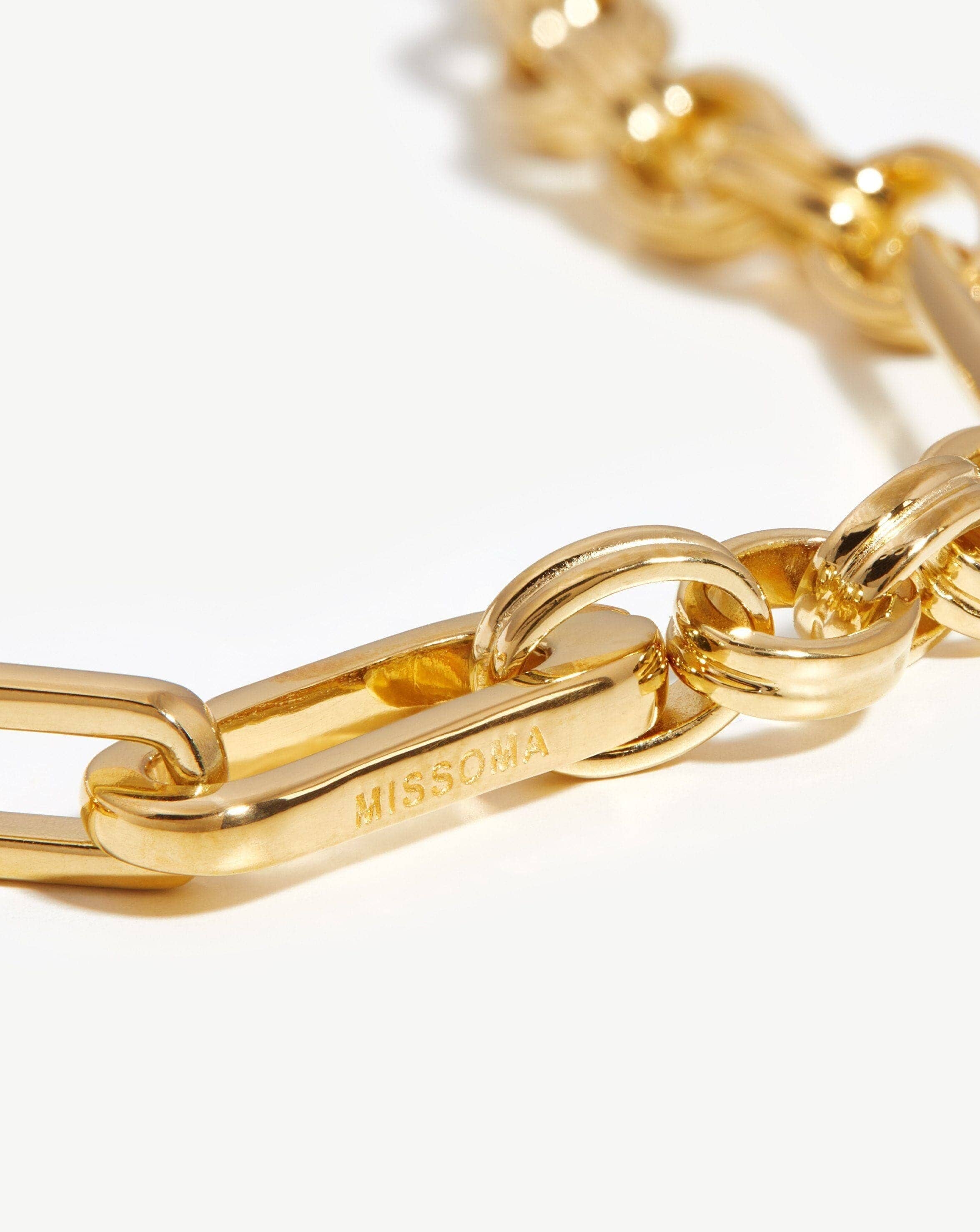 Axiom Chain Necklace | 18ct Gold Plated Necklaces Missoma 