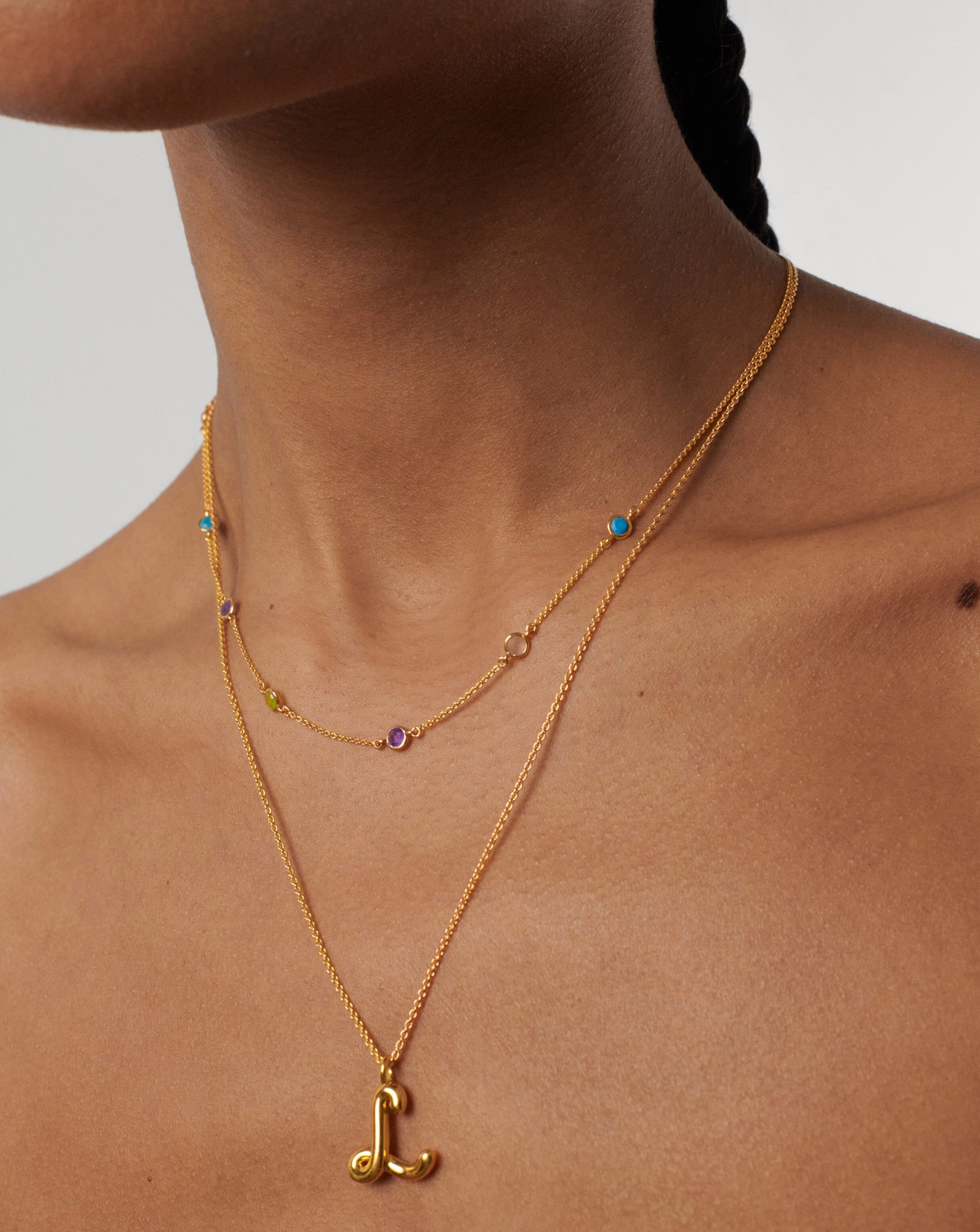 Hot Rox Multi Gemstone Choker Necklaces Missoma 